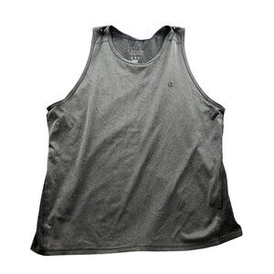 Champion Mens Activewear Top Large Performance Vapor Tank Top Gray Athleisure